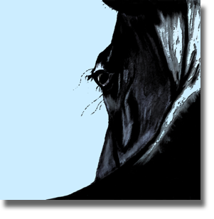 Horse - Pale Blue Horse - Pale Blue